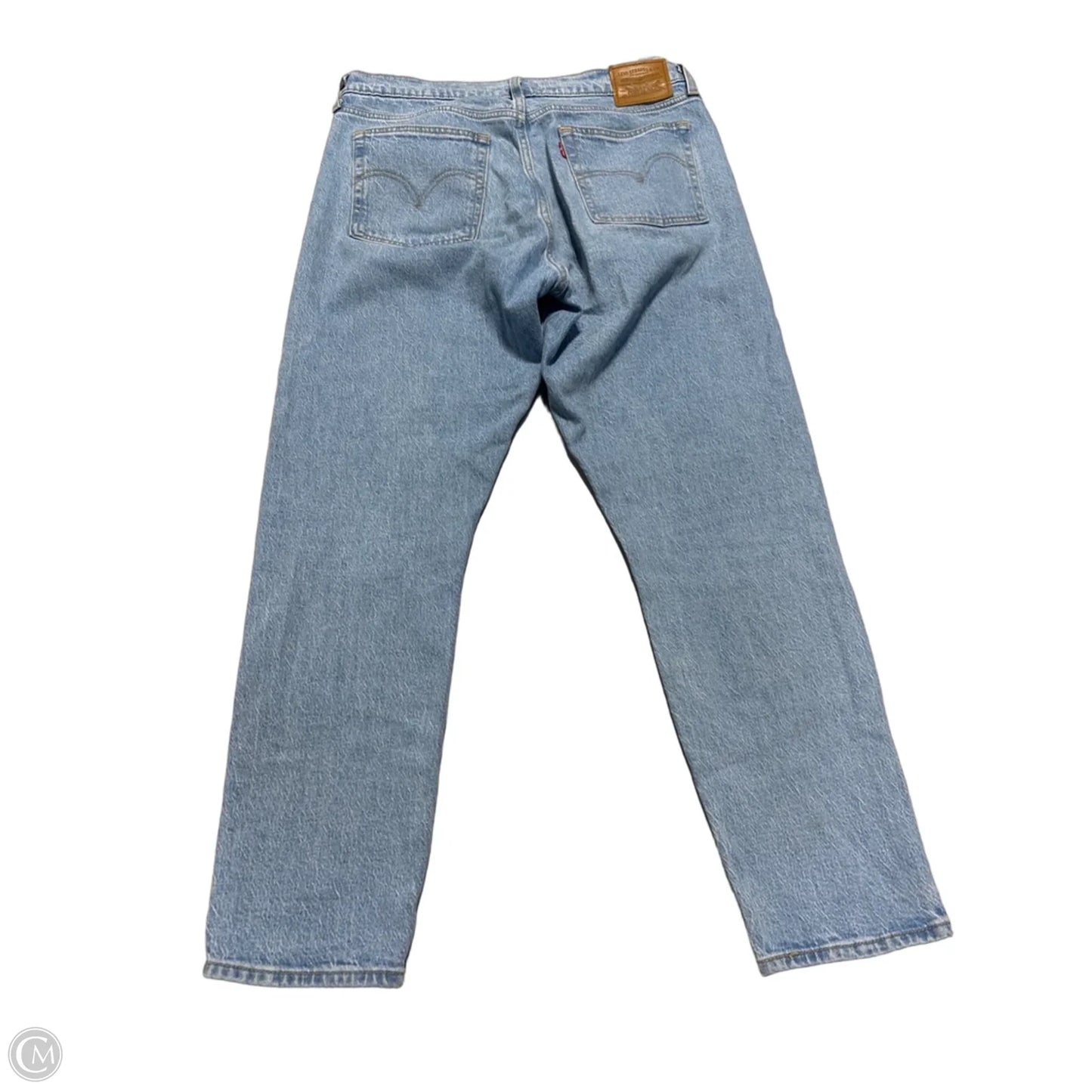 Jeans Wide Leg By Levis In Blue, Size: 12