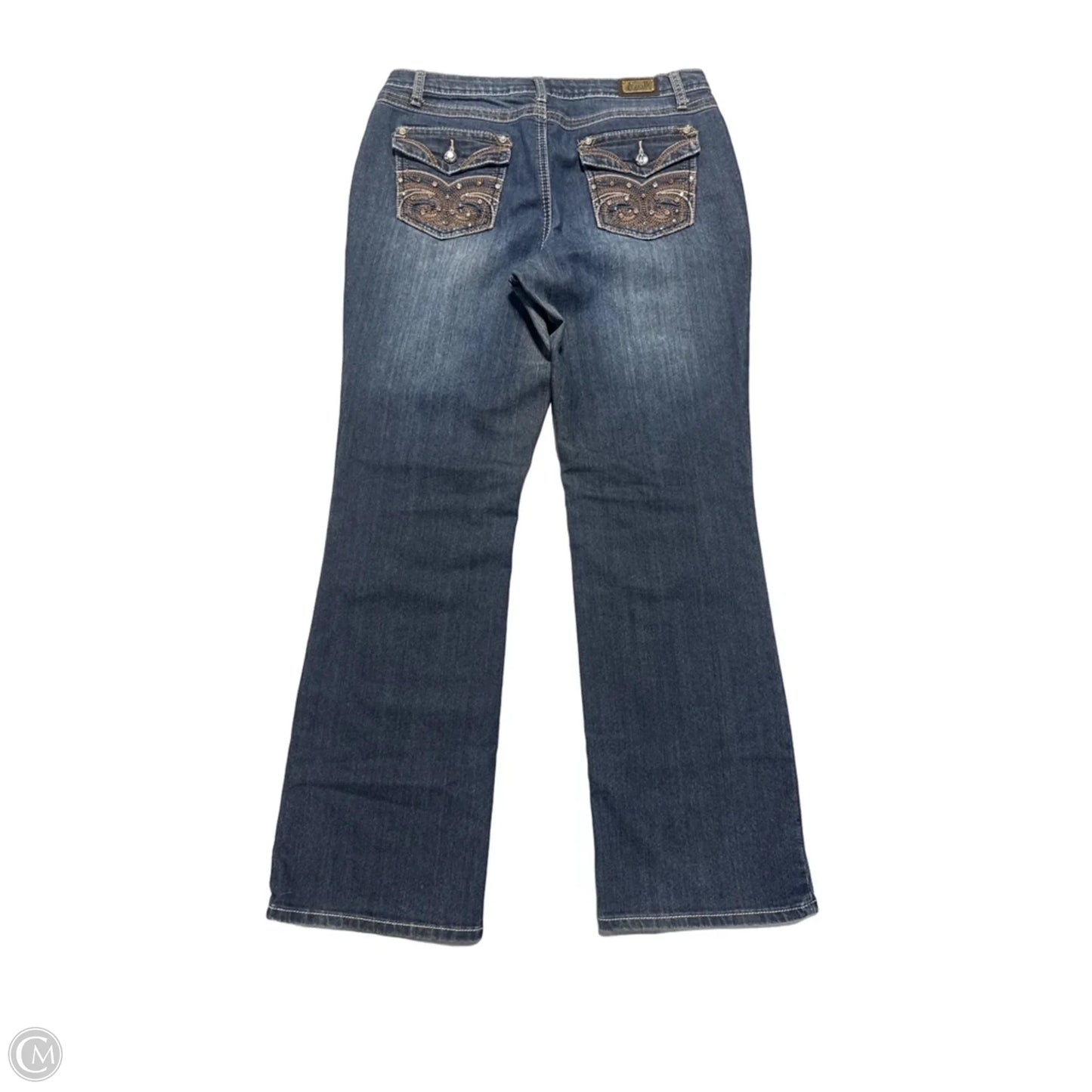Jeans Boot Cut By Earl Jean In Blue, Size: 10