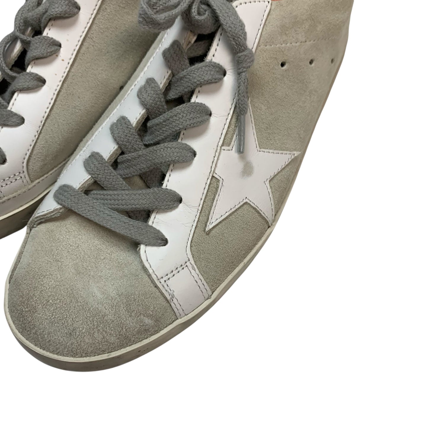 Shoes Luxury Designer By Golden Goose In Grey, Size: 8
