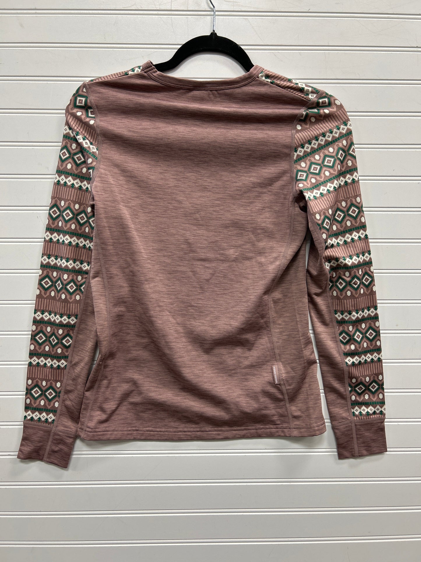 Athletic Top Ls Crewneck By Cmc In Purple, Size:S