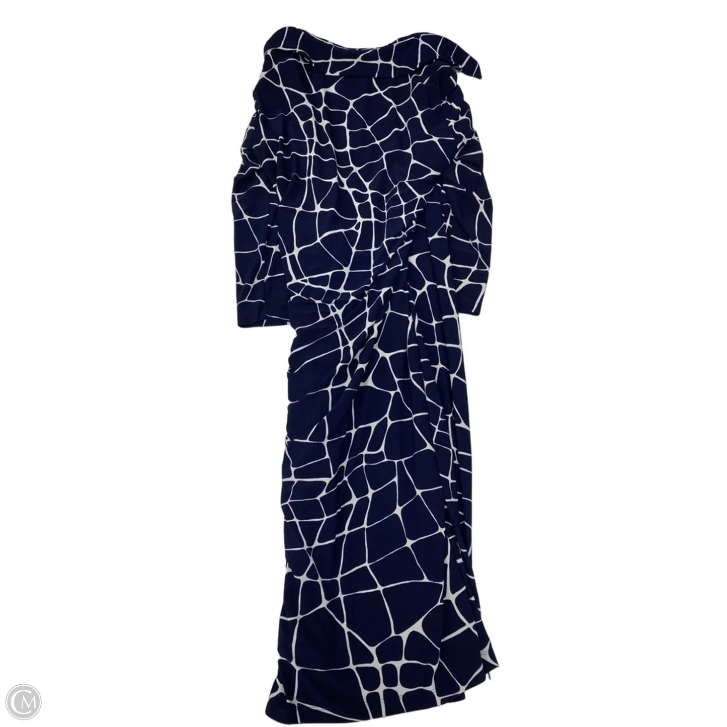 Dress Work By Jones New York In Blue & White, Size: 6p