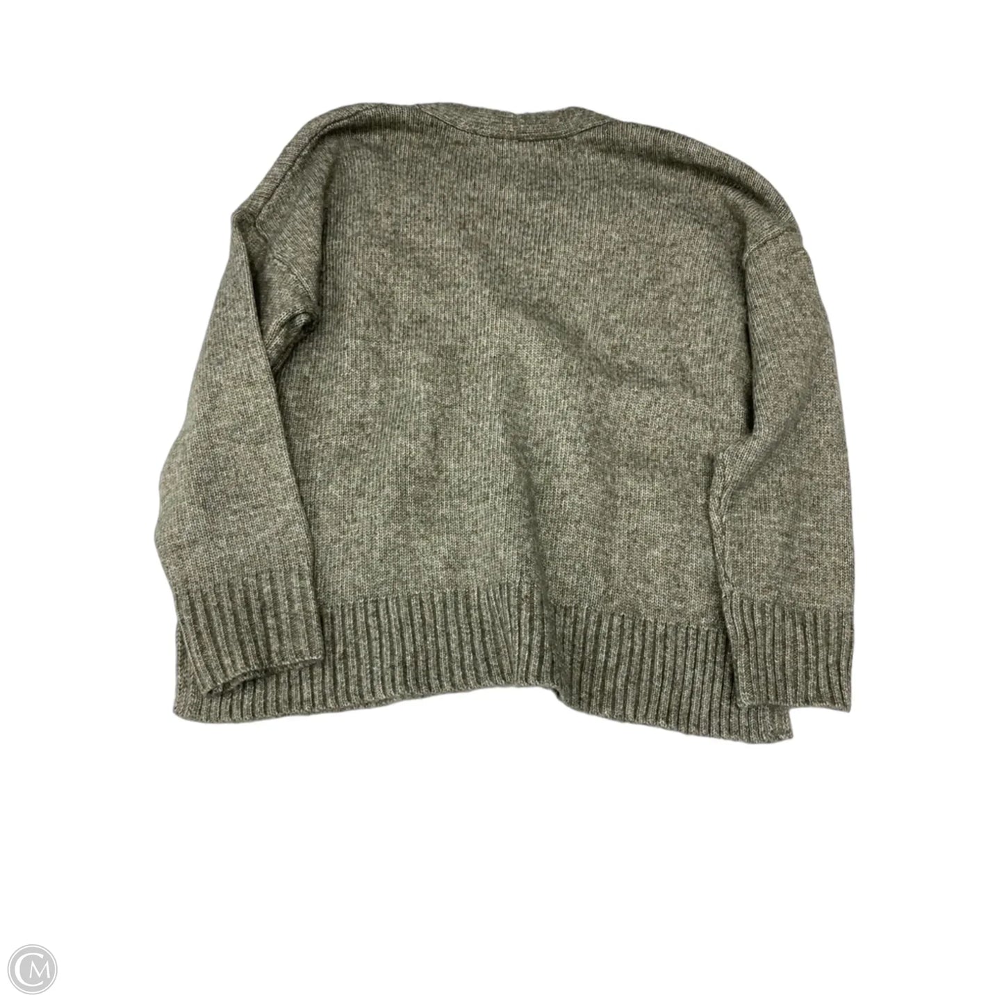 Sweater Cardigan By Ella Moss In Green, Size: S
