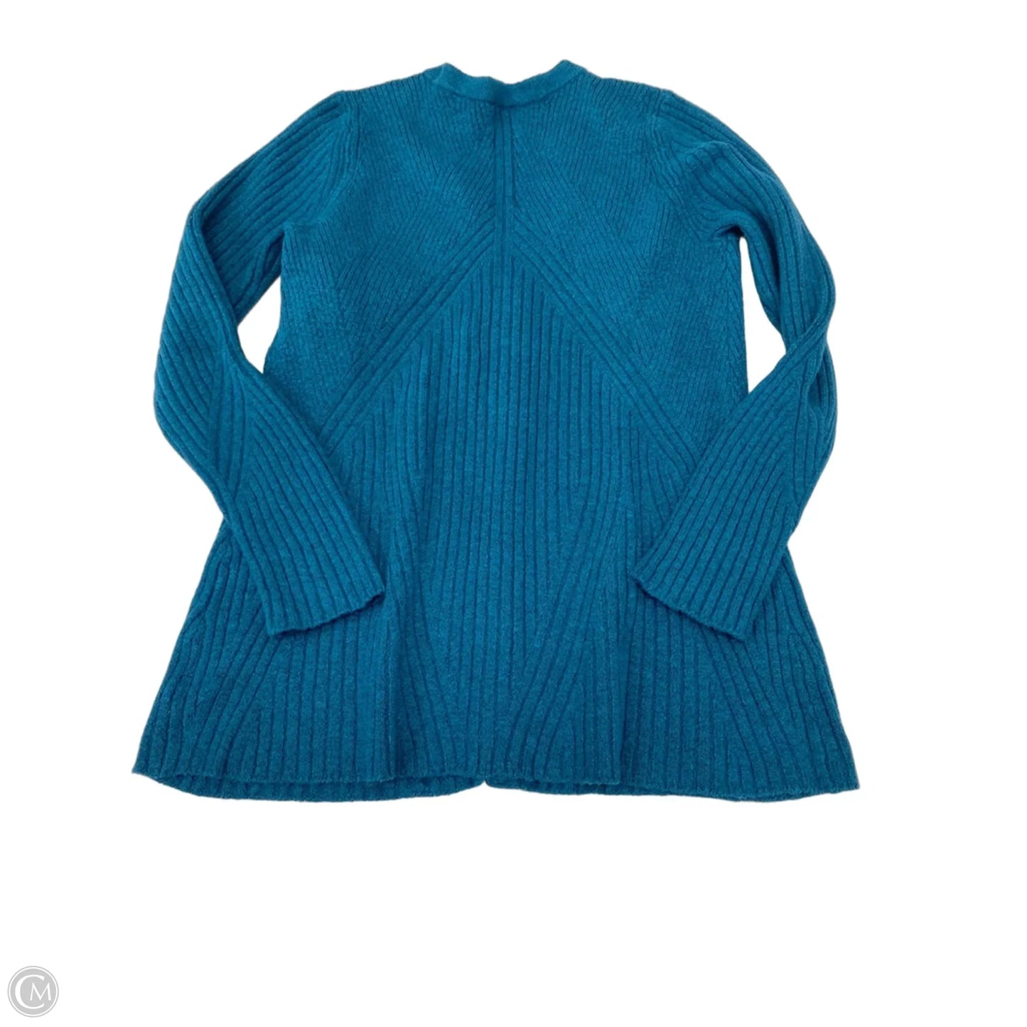 Sweater Cardigan By Cabi In Teal, Size: M