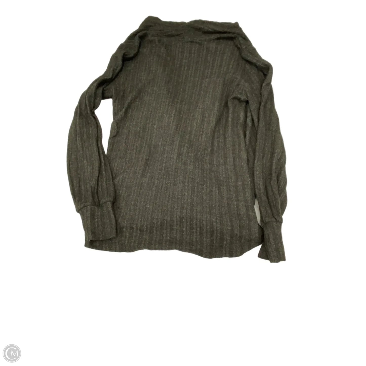 Top Long Sleeve By Maeve In Brown, Size: S