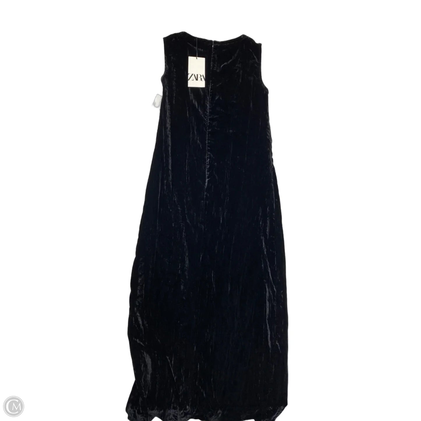 Dress Casual Maxi By Zara In Black, Size: Xs