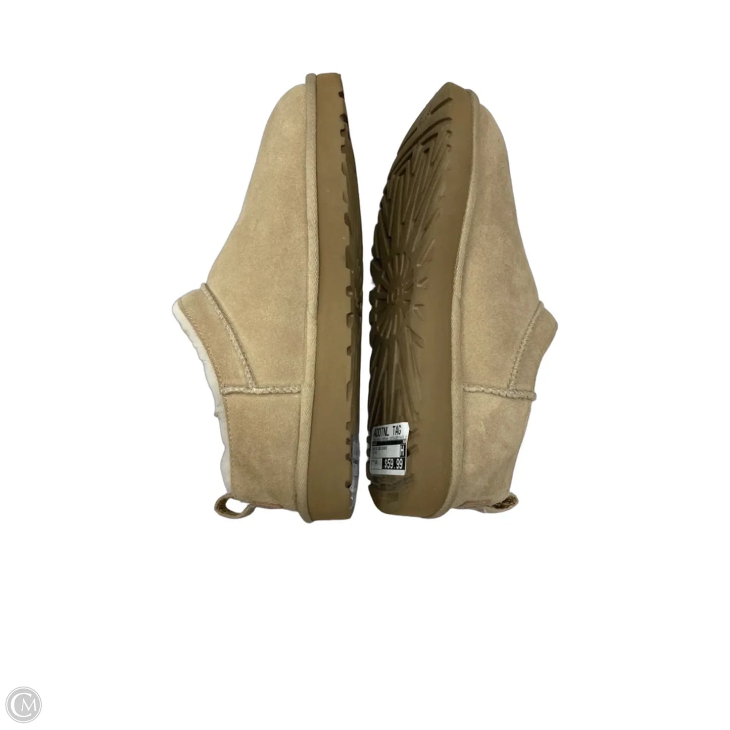 Boots Designer By Ugg In Beige, Size: 10