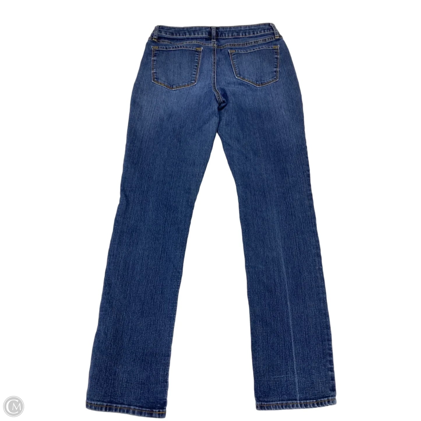 Jeans Straight By Apt 9 In Blue Denim, Size: 8
