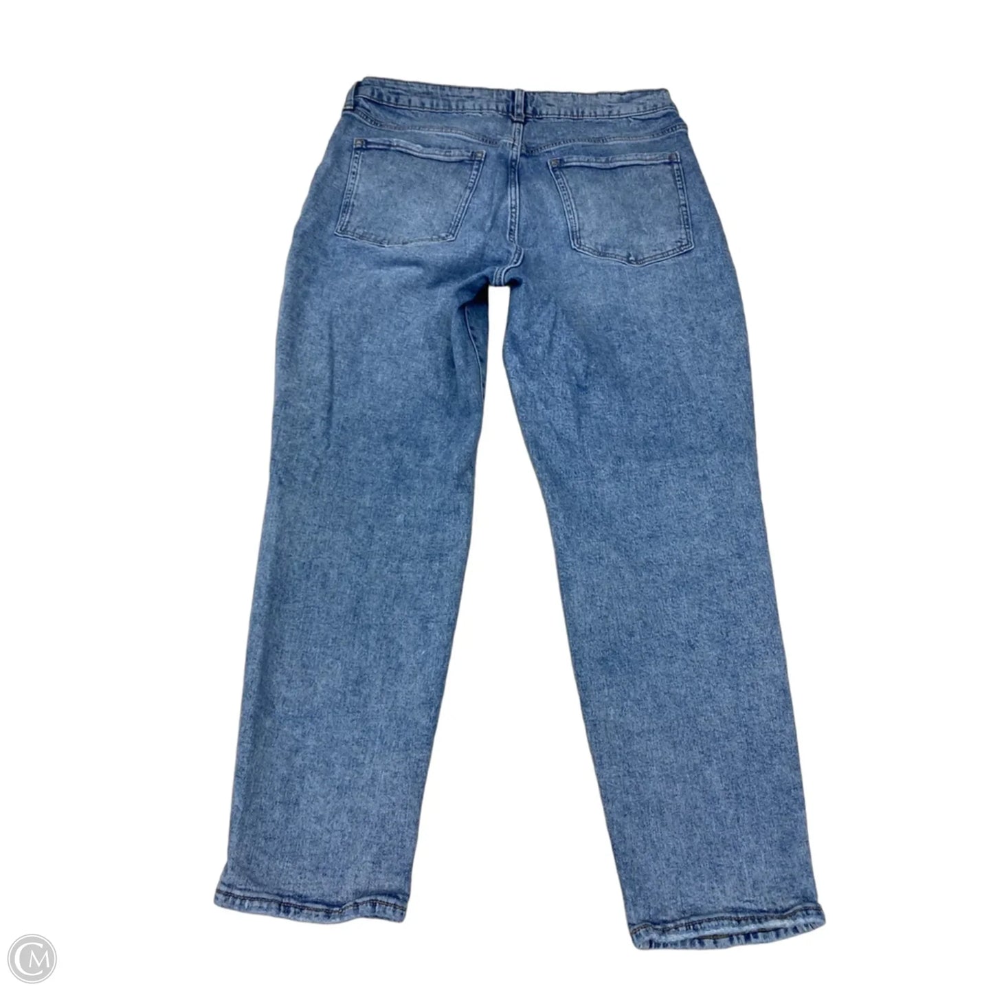 Jeans Straight By Old Navy In Blue Denim, Size: 16