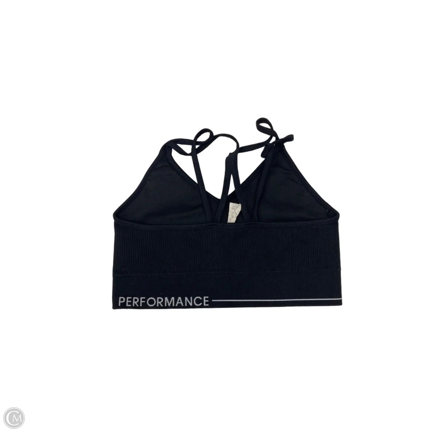 Athletic Bra By Calvin Klein Performance In Black, Size: M