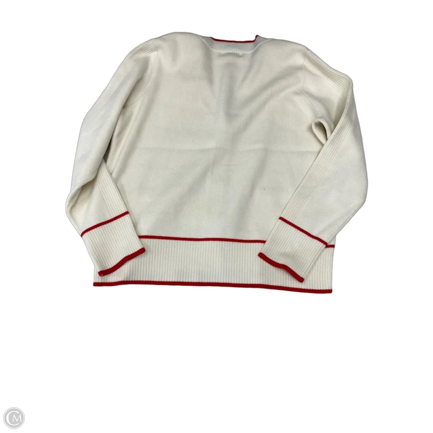 Sweater Cardigan By Maeve In Cream, Size: S