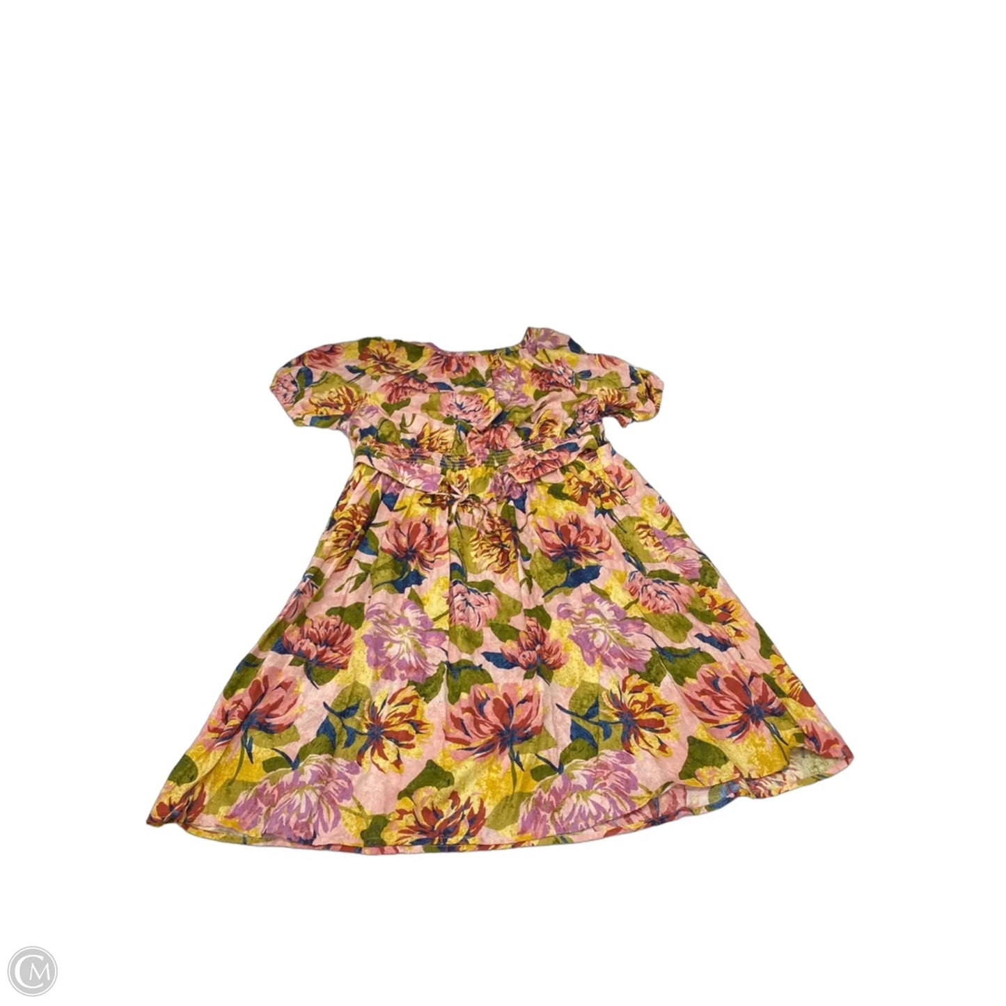 Dress Casual Midi By Terra & Sky In Floral Print, Size: 1x
