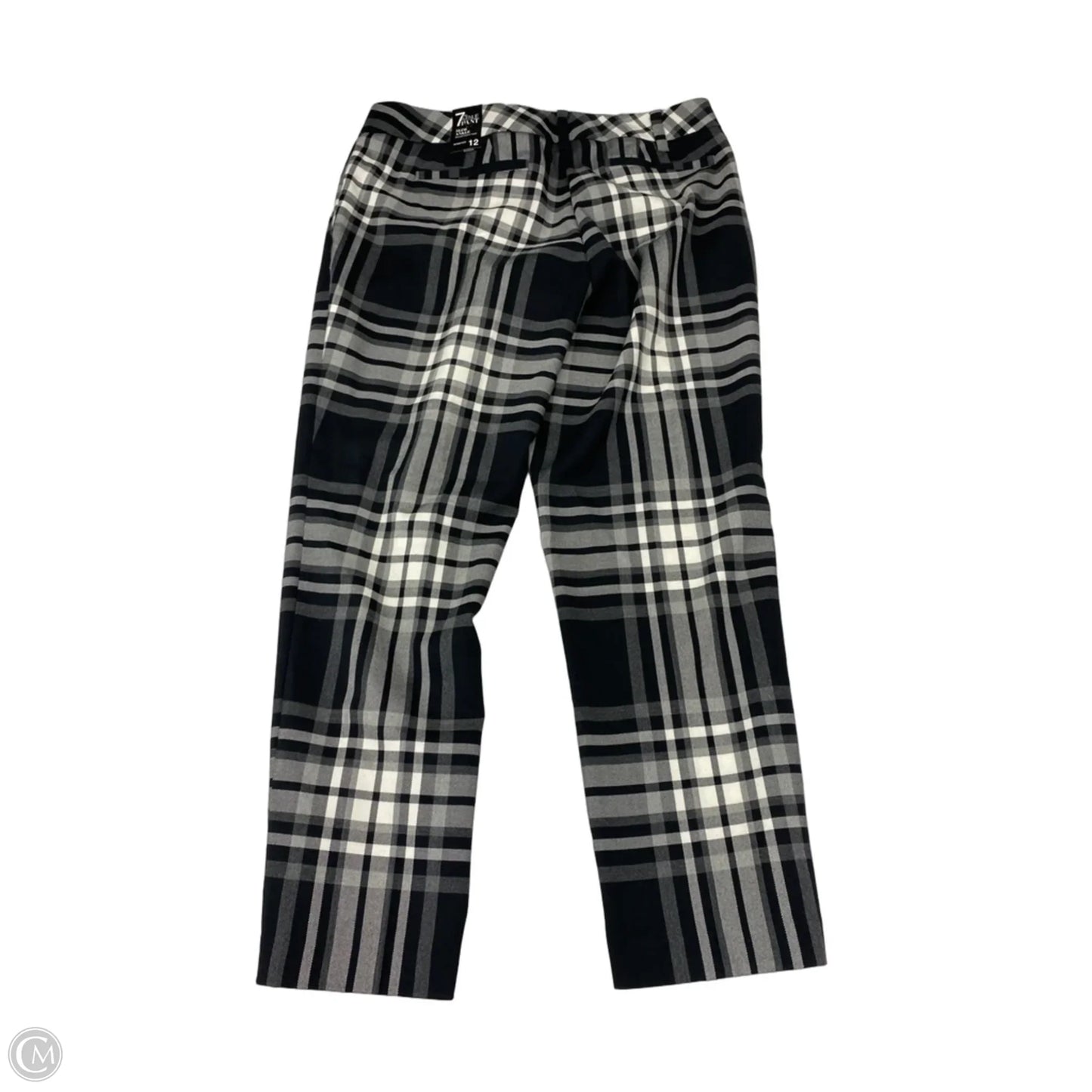 Pants Dress By New York And Co In Plaid Pattern, Size: 12