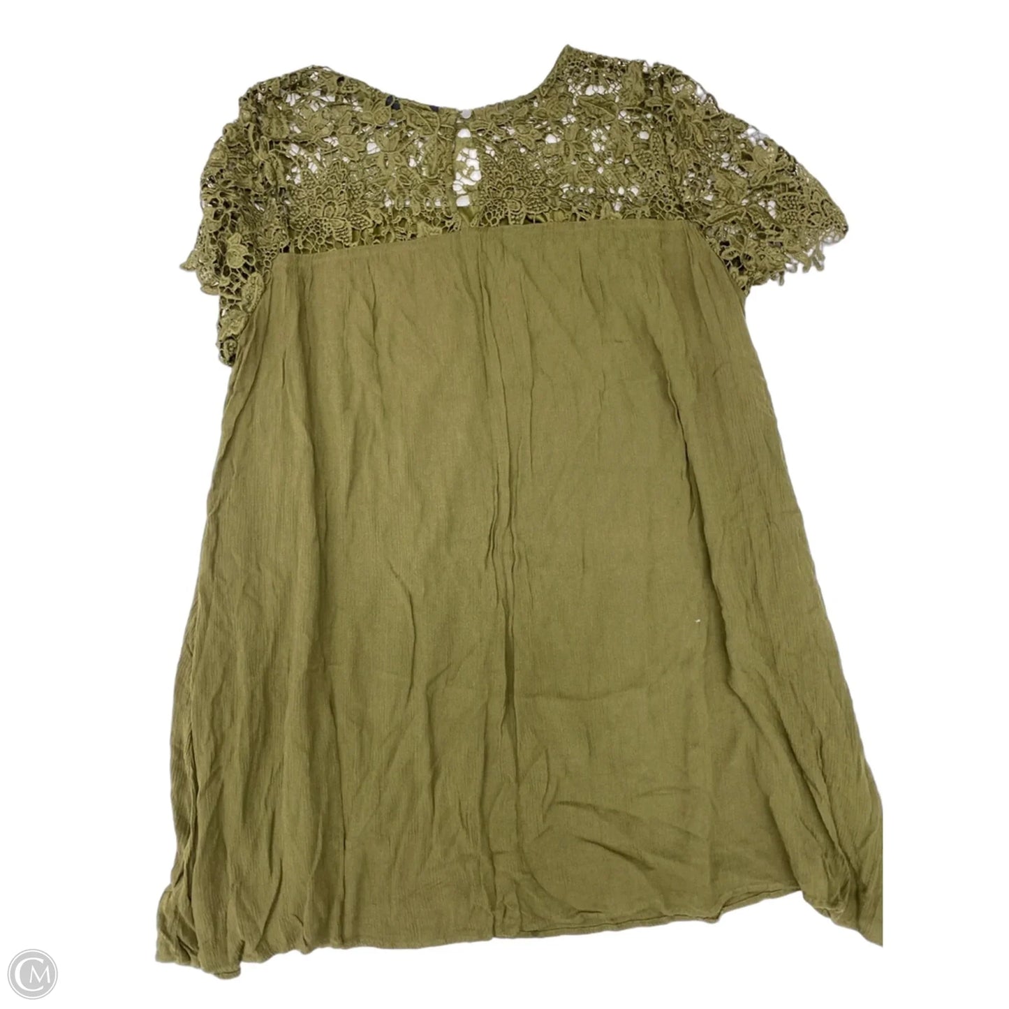 Dress Casual Midi By Lane Bryant In Green, Size: 2x