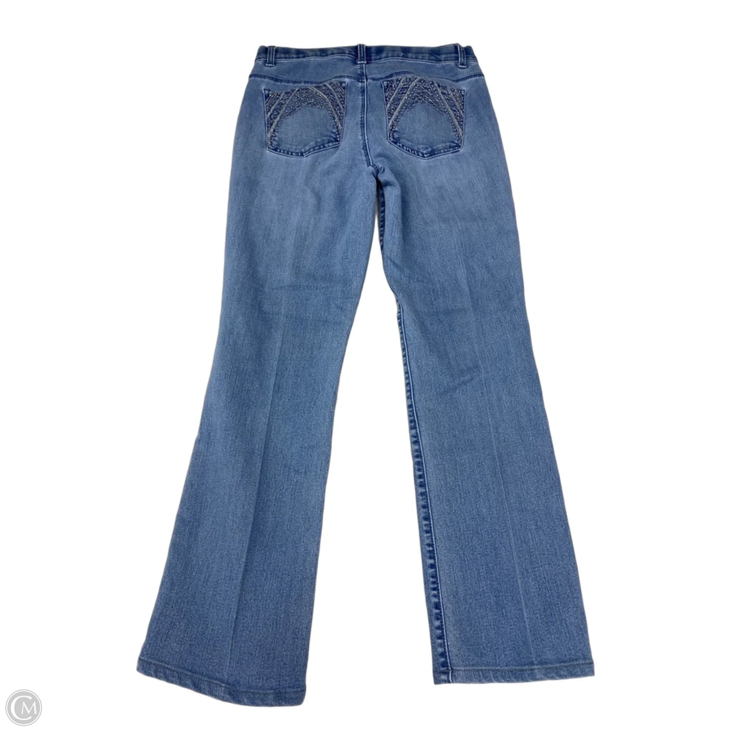 Jeans Straight By Gloria Vanderbilt In Blue, Size: 6p