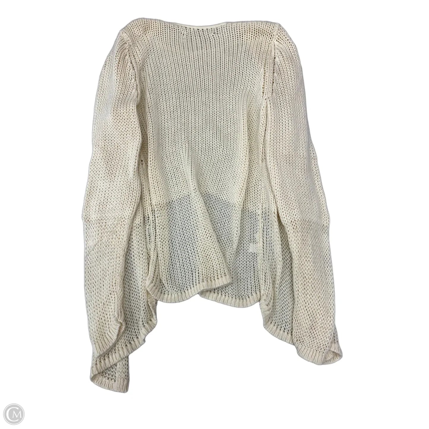 Cardigan By Loft In Cream, Size: M
