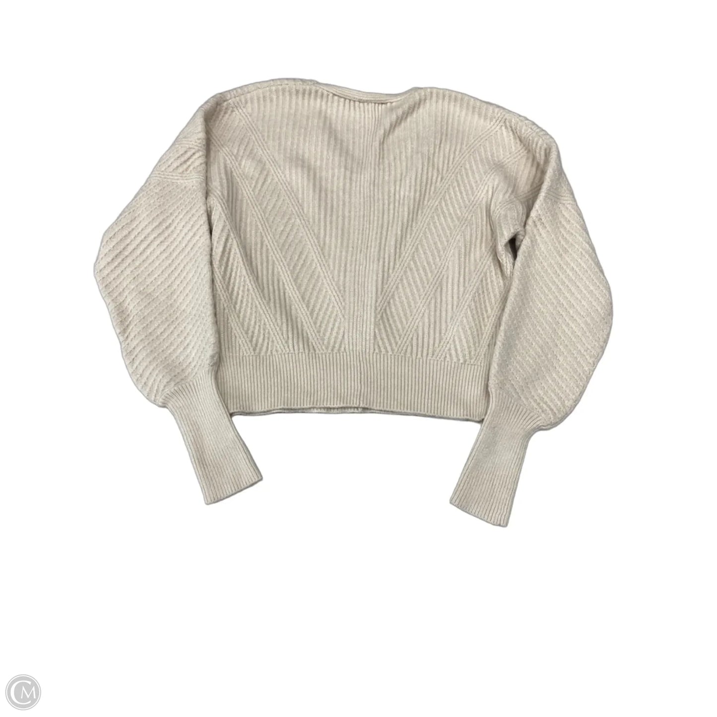 Sweater By Tahari In Cream, Size: M