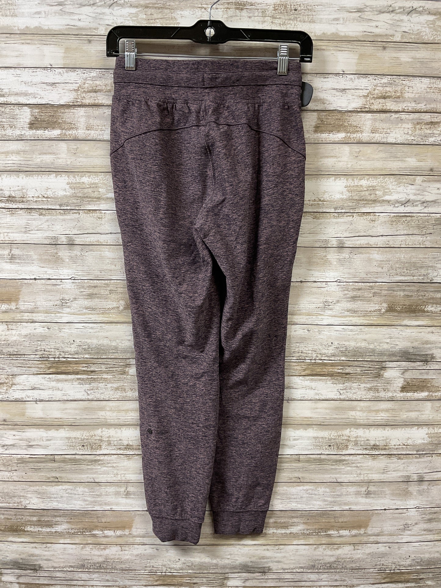 Athletic Pants By Lululemon In Purple, Size:4