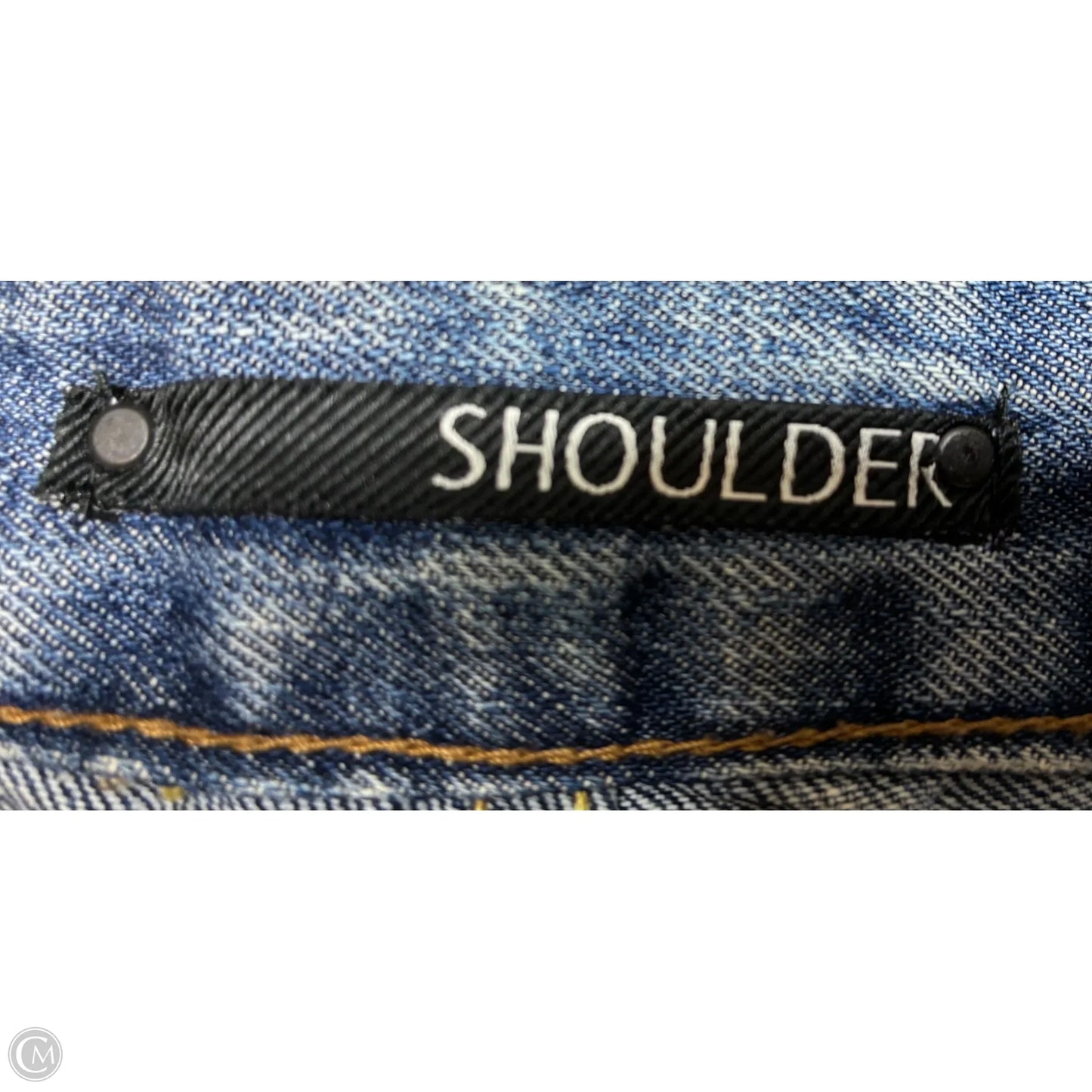 Shorts By Cmf In Blue Denim, Size: 8