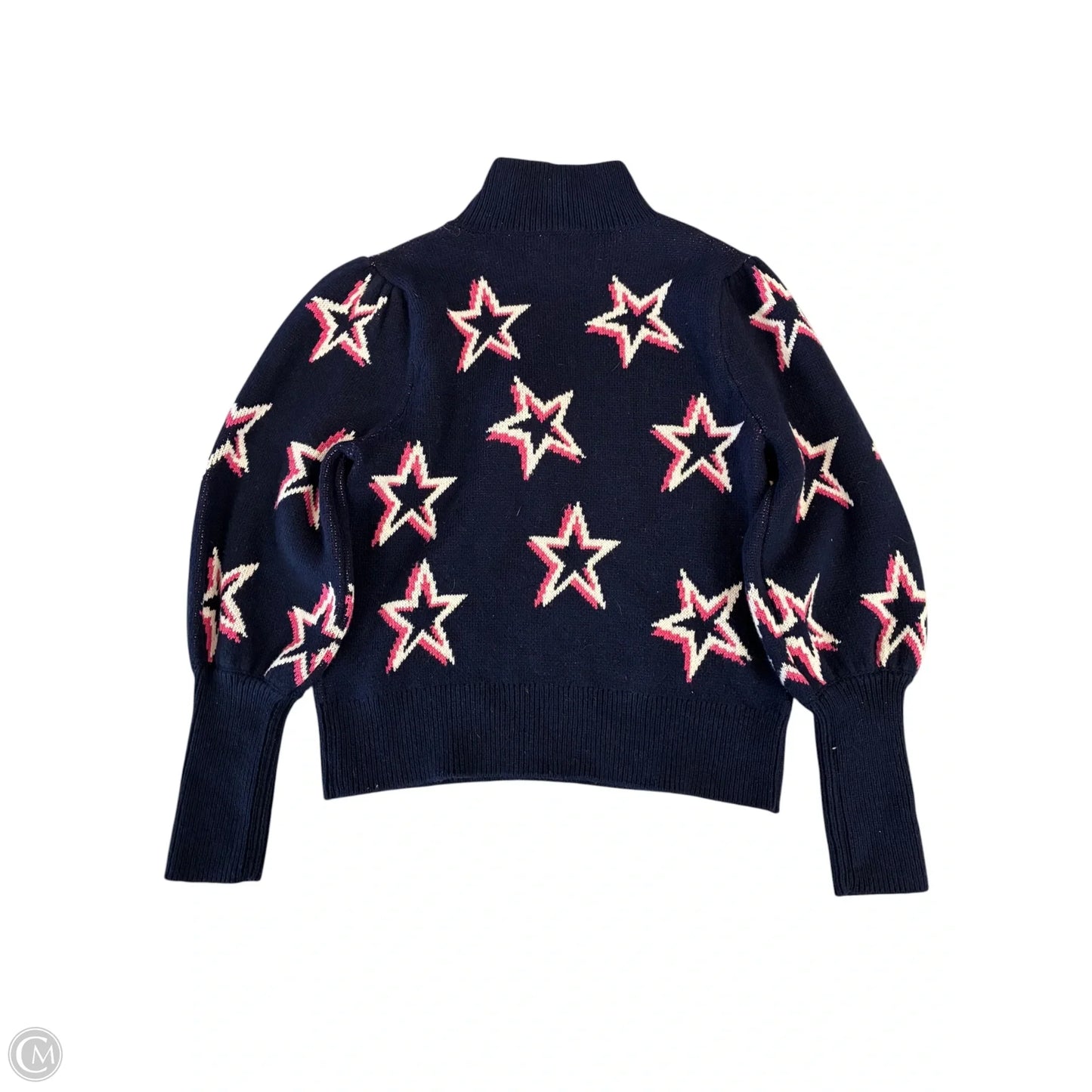 Sweater By Gap In Blue & Pink, Size: Sp