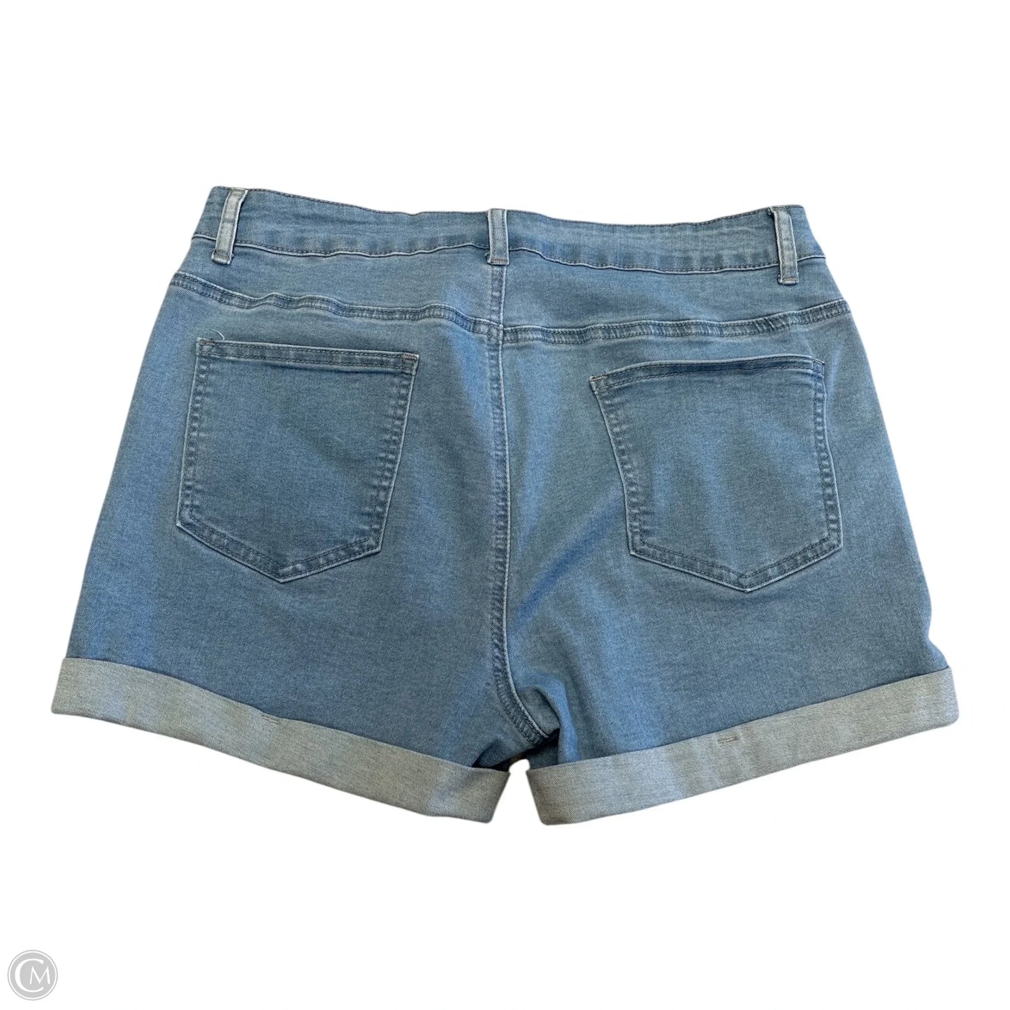 Shorts By Cmf In Blue Denim, Size: 12