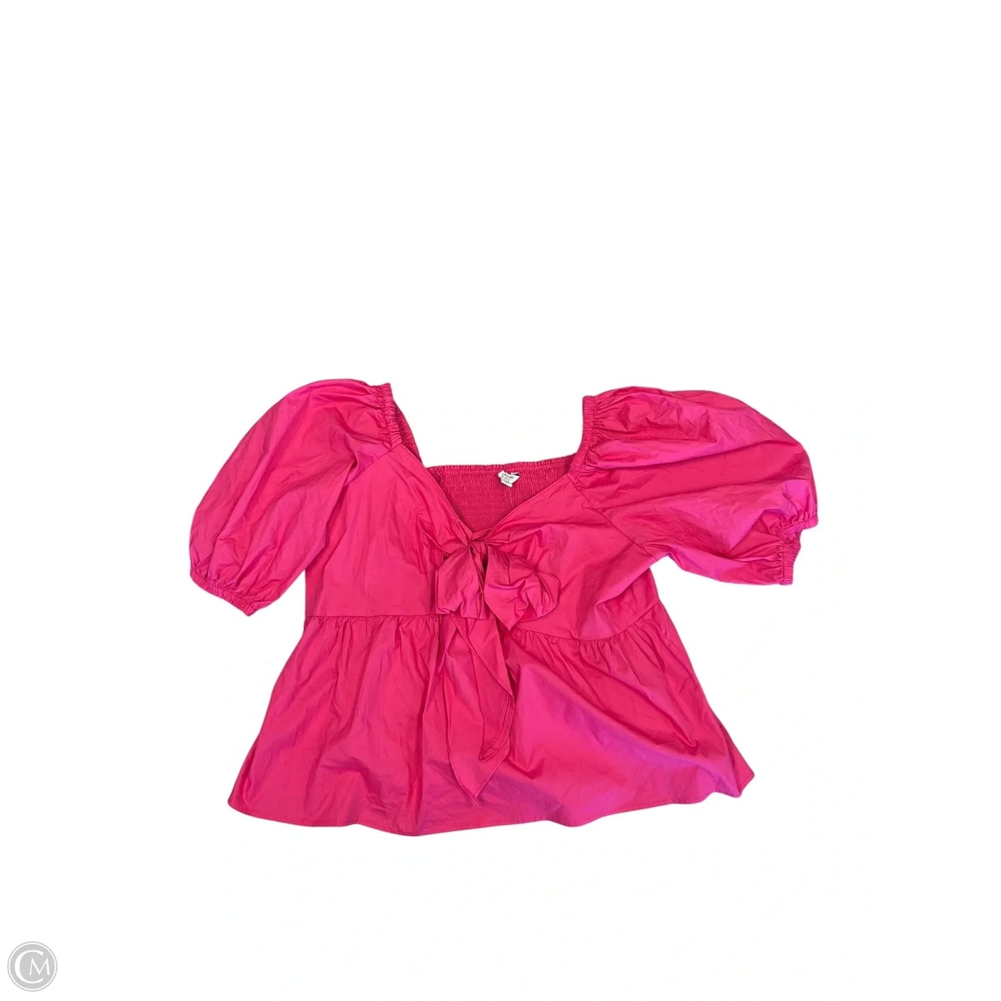 Top Short Sleeve By Old Navy In Pink, Size: Xxl