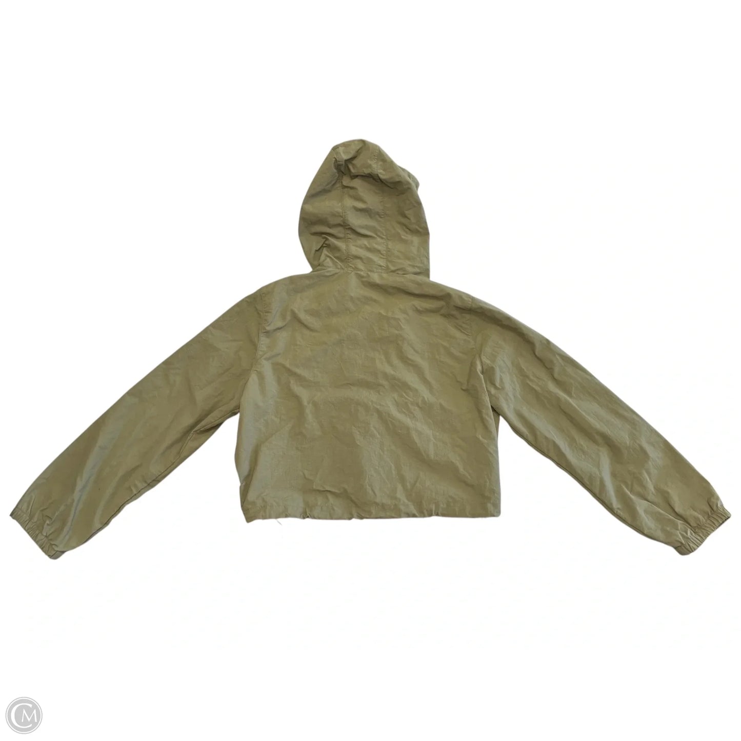 Jacket Windbreaker By Love Tree In Green, Size: L