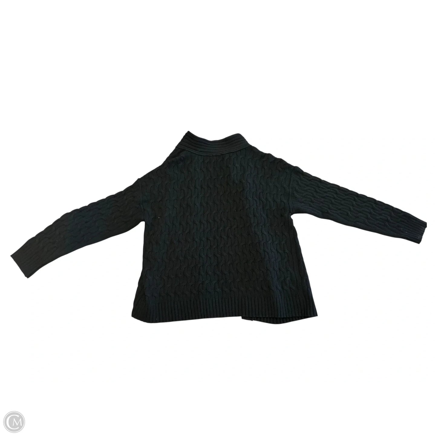 Sweater Cardigan By J. Jill In Black, Size: M