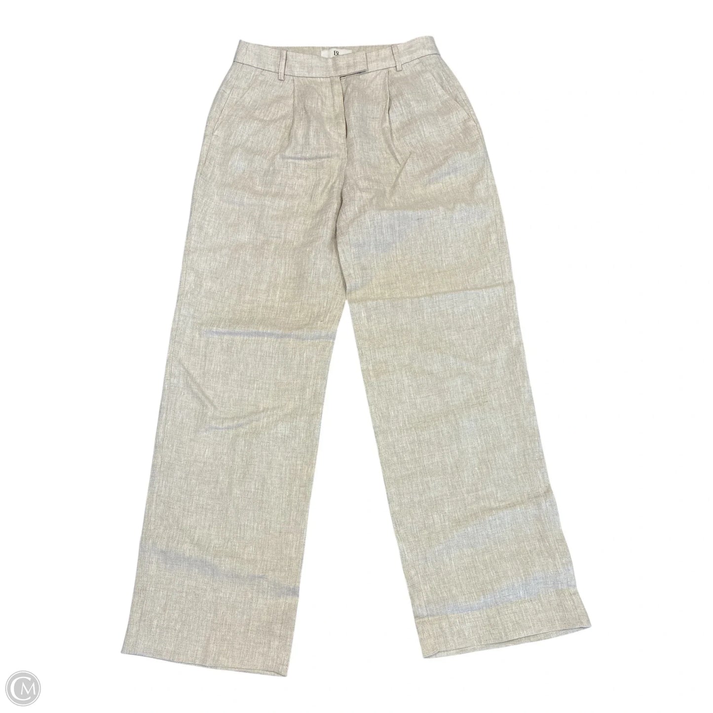 Pants Linen By Banana Republic In Beige, Size: 0