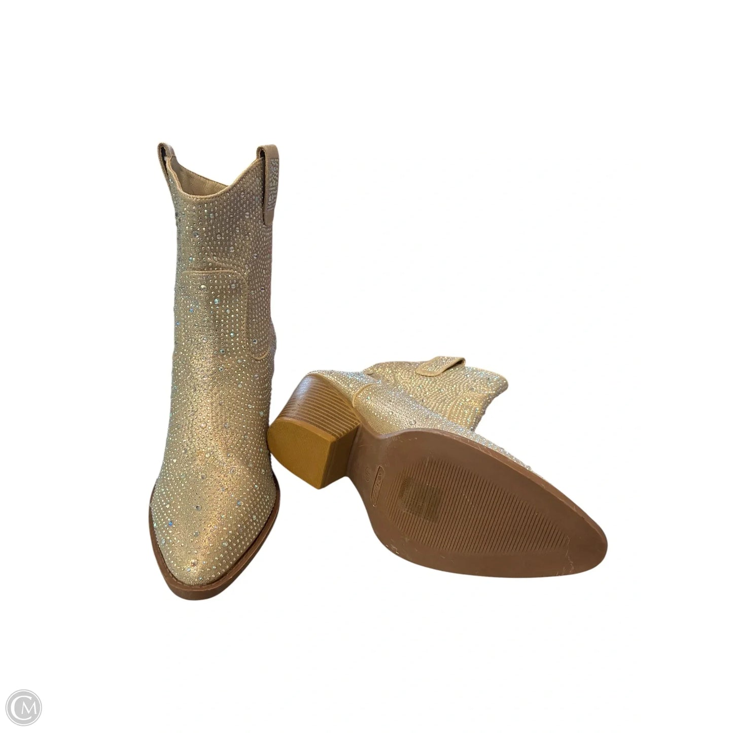 Boots Western By Cmf In Gold, Size: 10