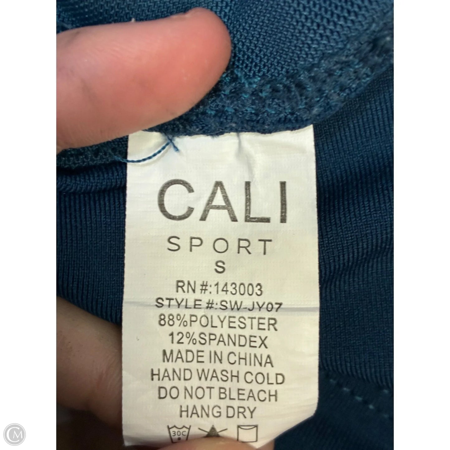 Athletic Leggings By Clothes Mentor In Teal, Size: S
