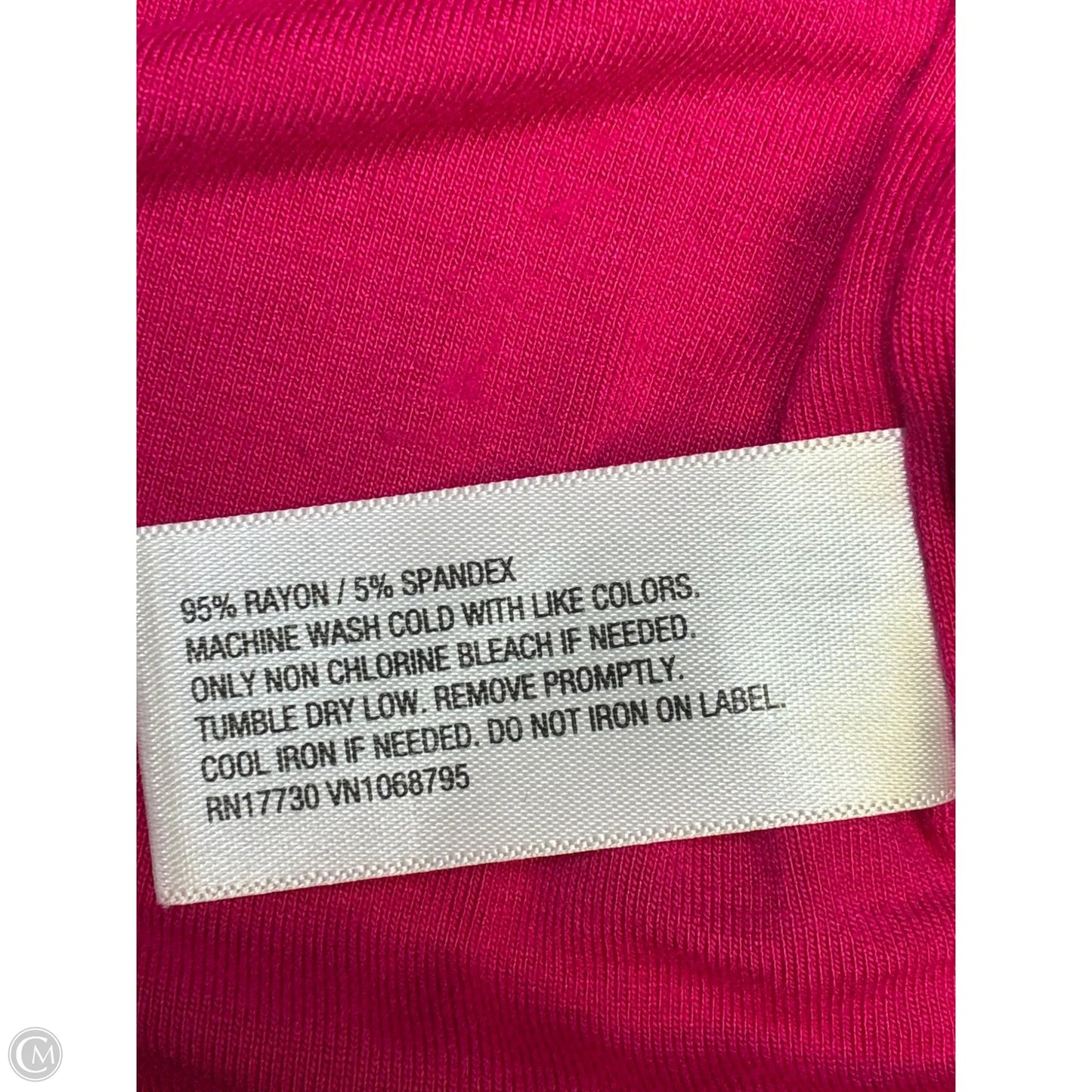 Top Short Sleeve By A New Day In Pink, Size: S