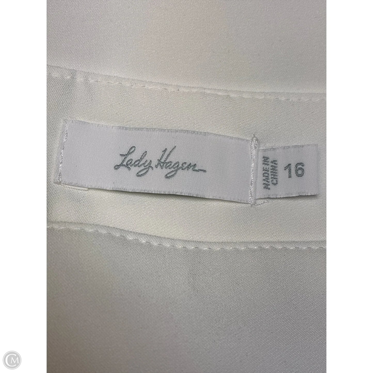 Skort By Lady Hagen In White, Size: 16
