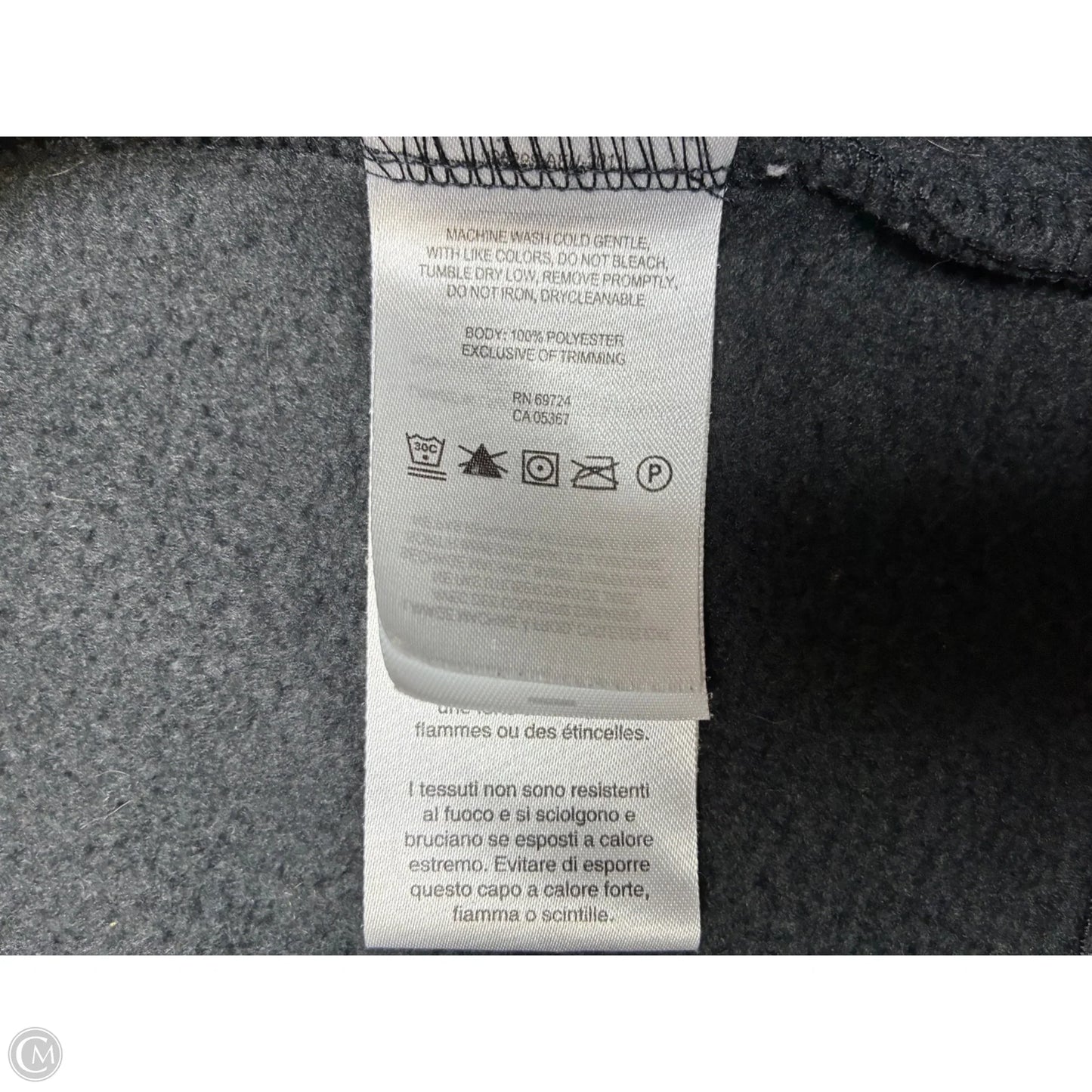 Vest Fleece By Columbia In Black, Size: L