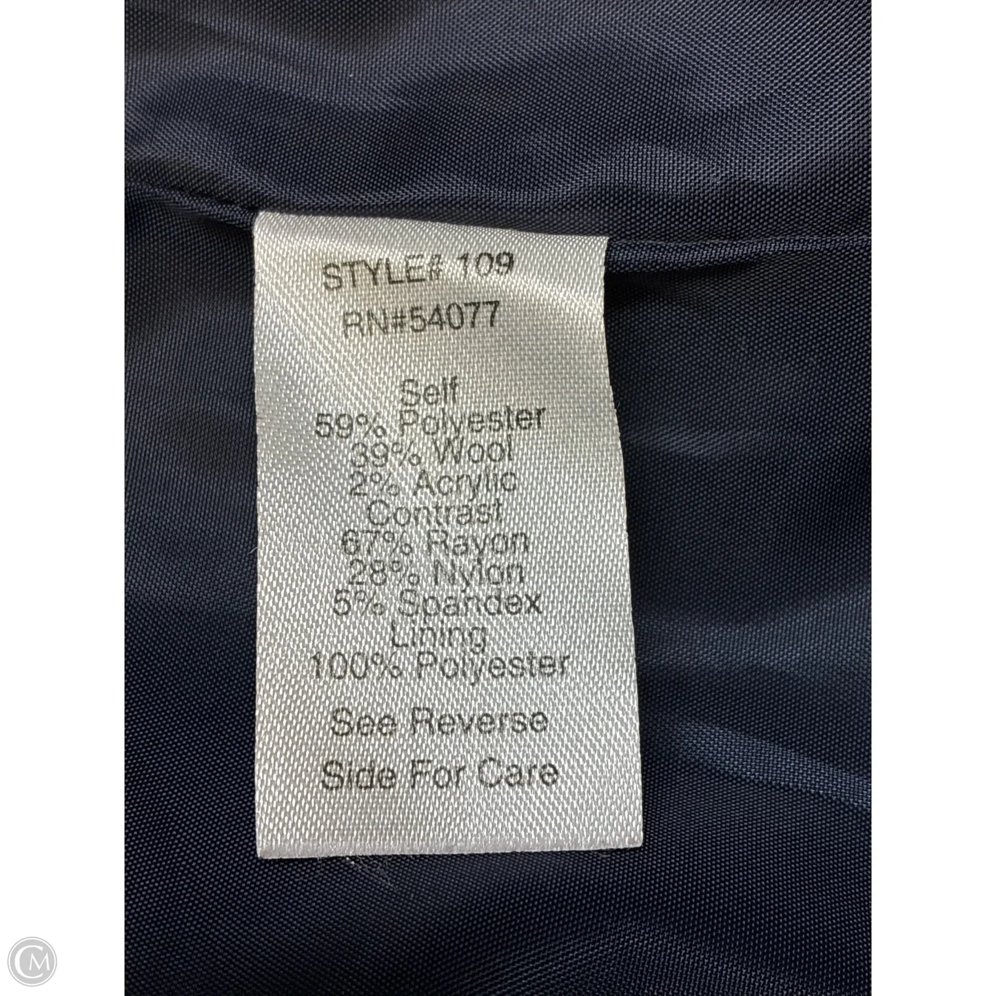 Jacket Fleece By Cabi In Blue, Size: L