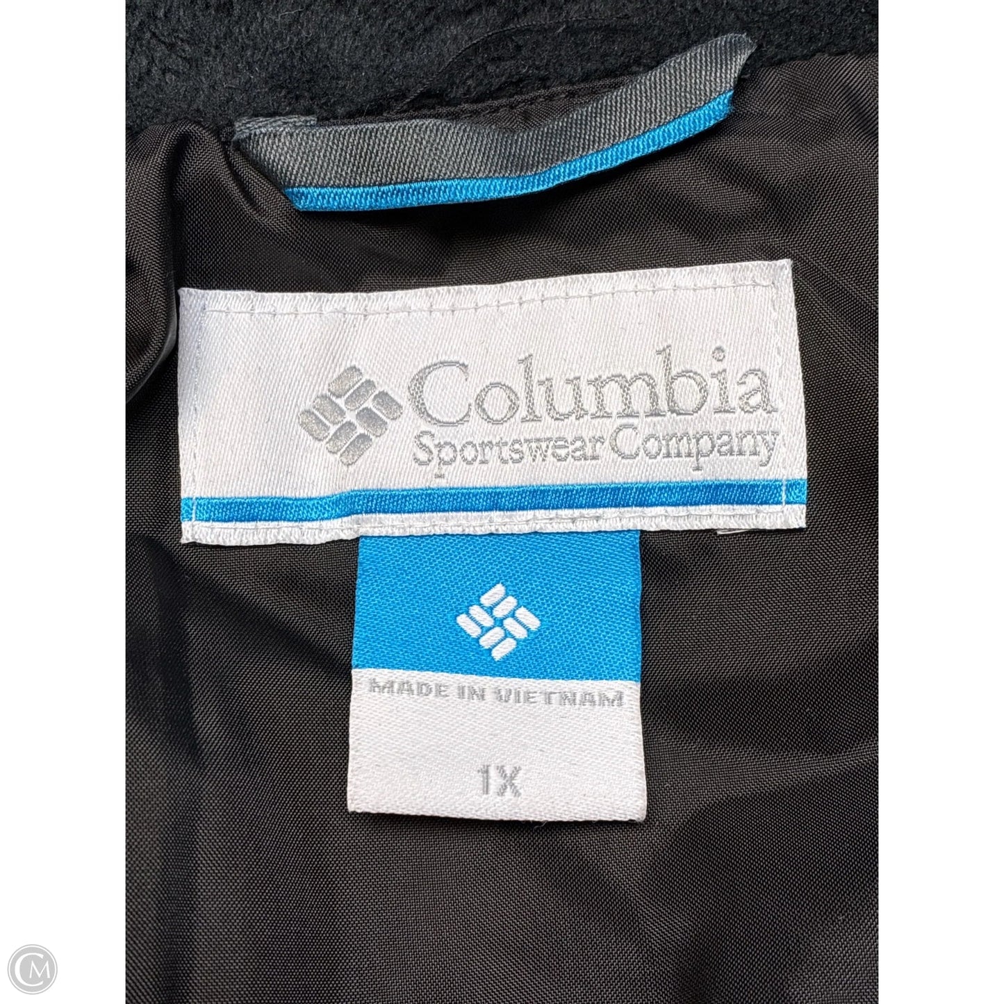Coat Puffer & Quilted By Columbia In Black, Size: 1x