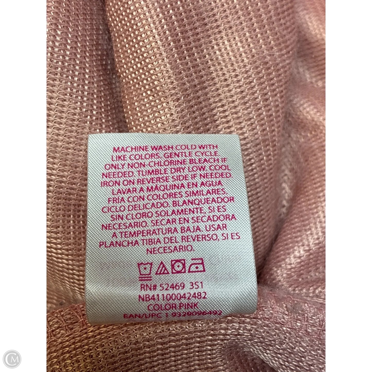 Sweatshirt Collar By No Boundaries In Pink, Size: 3x
