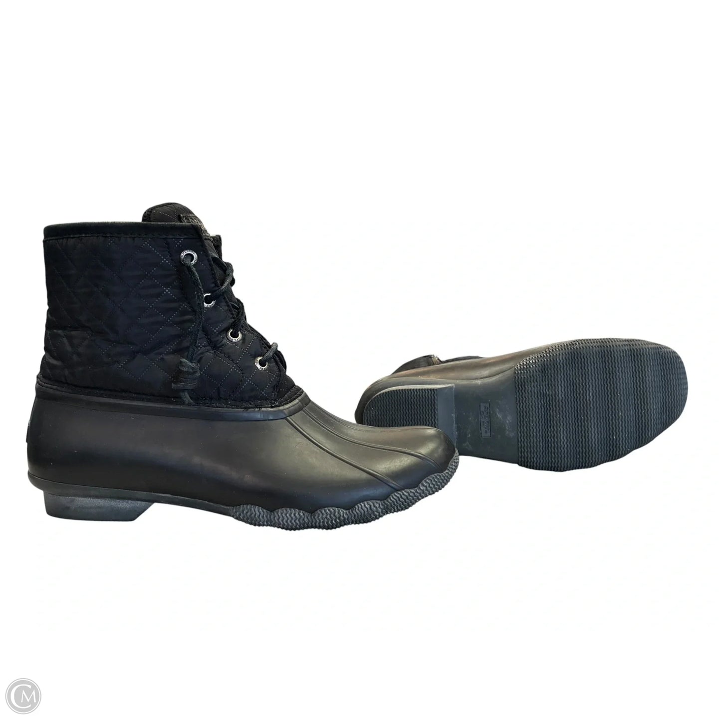 Boots Rain By Sperry In Black, Size: 10