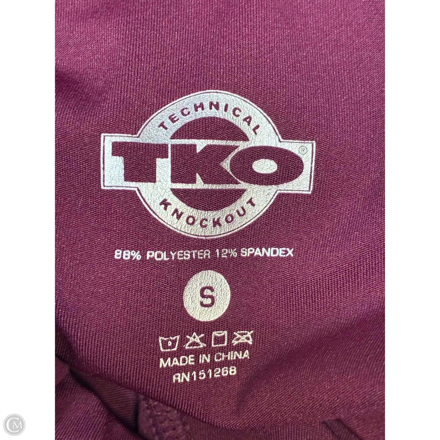 Athletic Capris By Clothes Mentor In Purple, Size: S