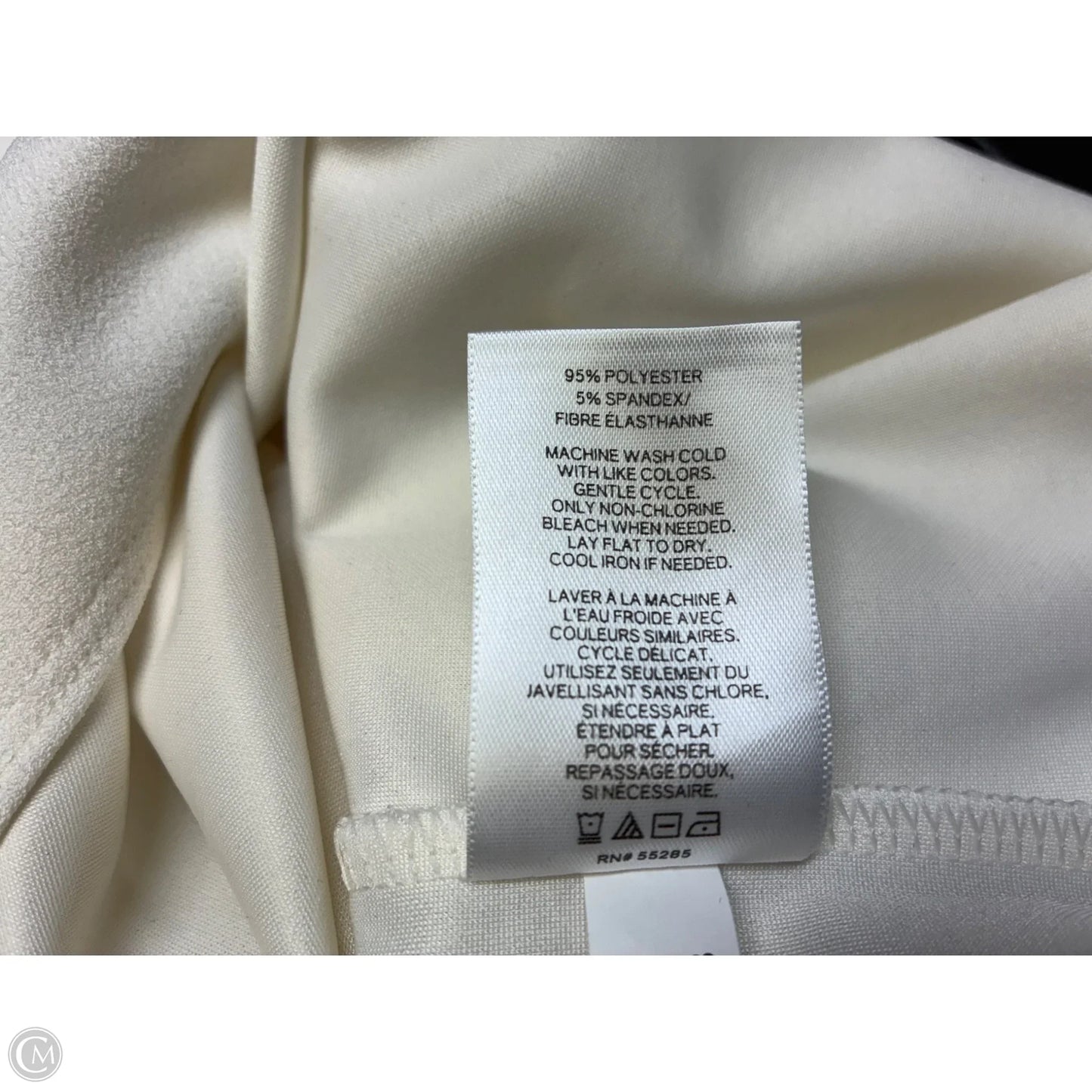 Tank Top By Express In Cream, Size: L