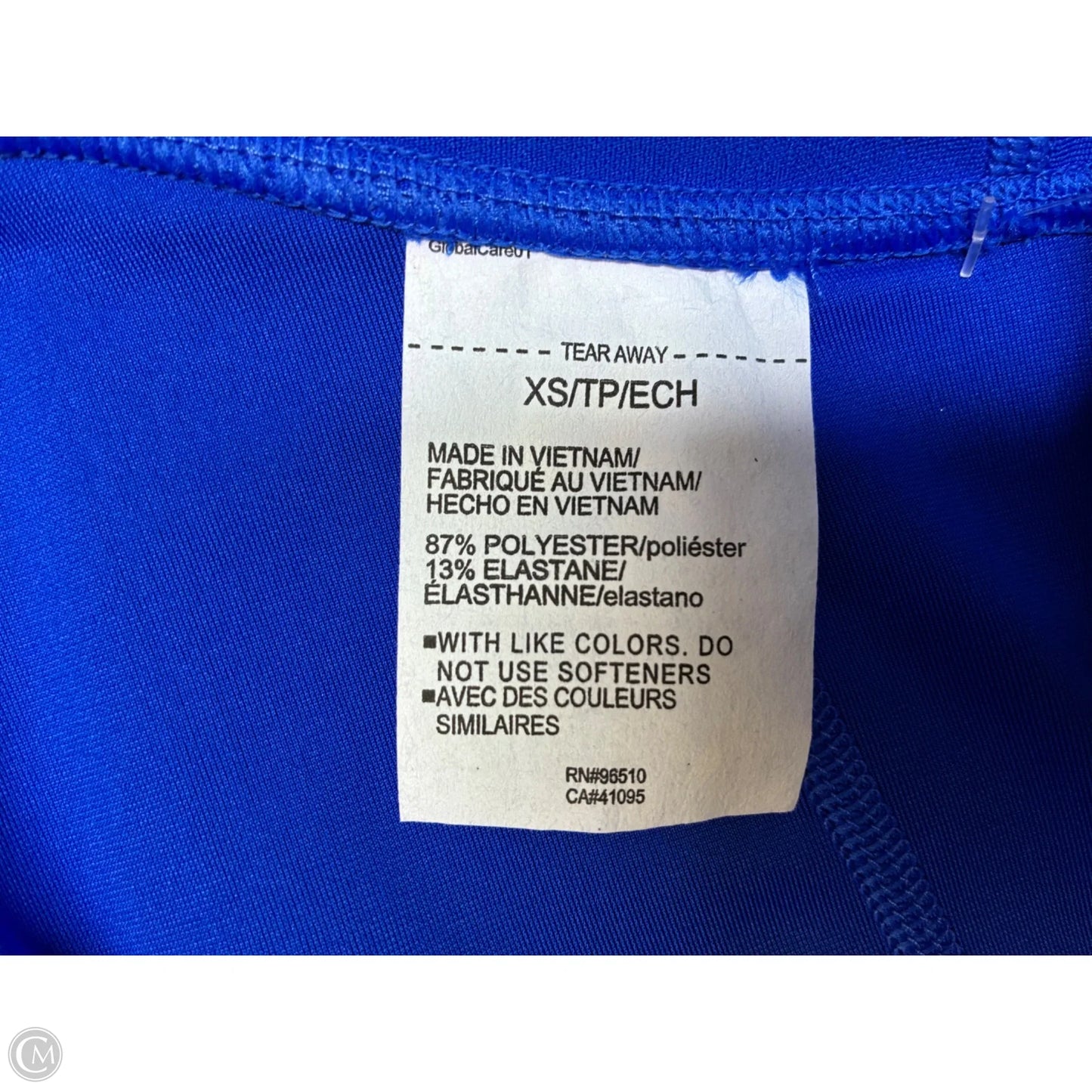 Athletic Leggings By Under Armour In Blue, Size: Xs