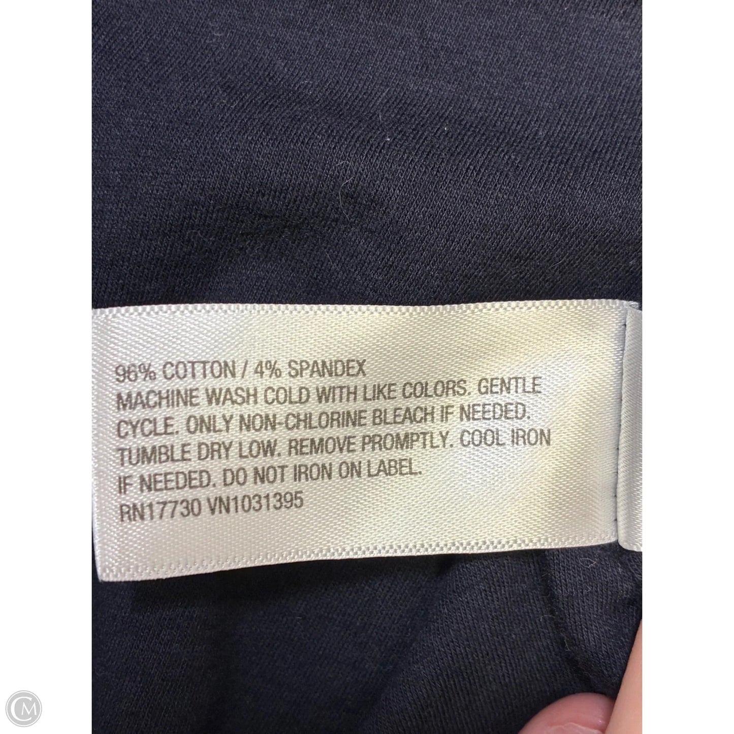 Top Sleeveless Basic By Universal Thread In Navy, Size: L
