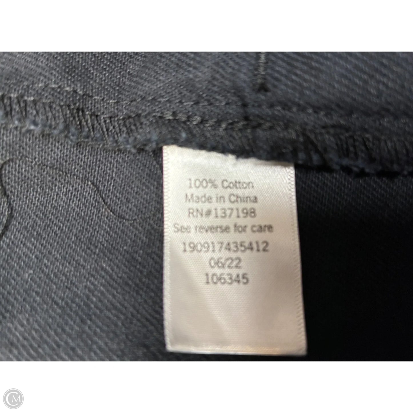 Jacket Denim By Intempo In Black, Size: L