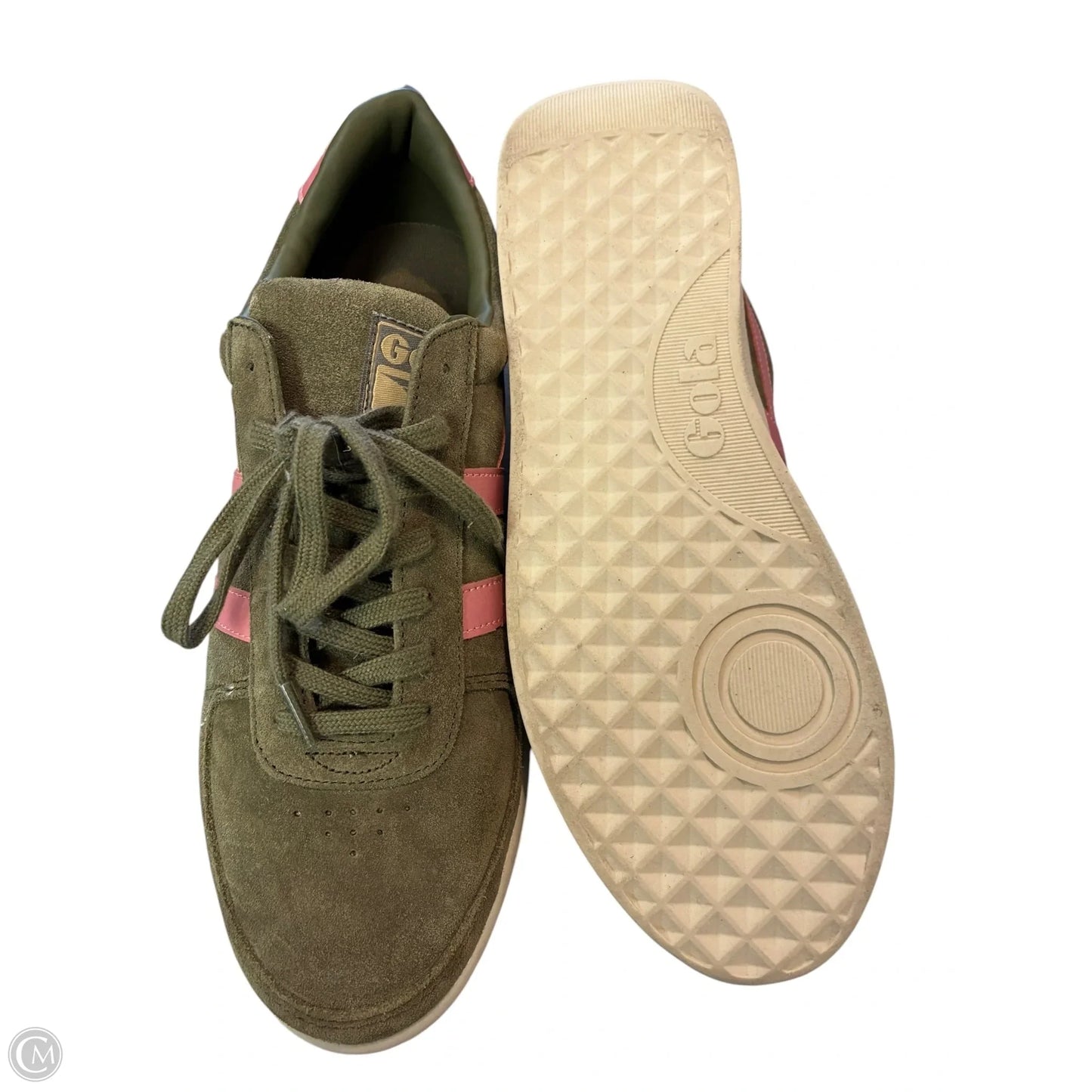 Shoes Sneakers Platform By Gola In Green & Pink, Size: 11