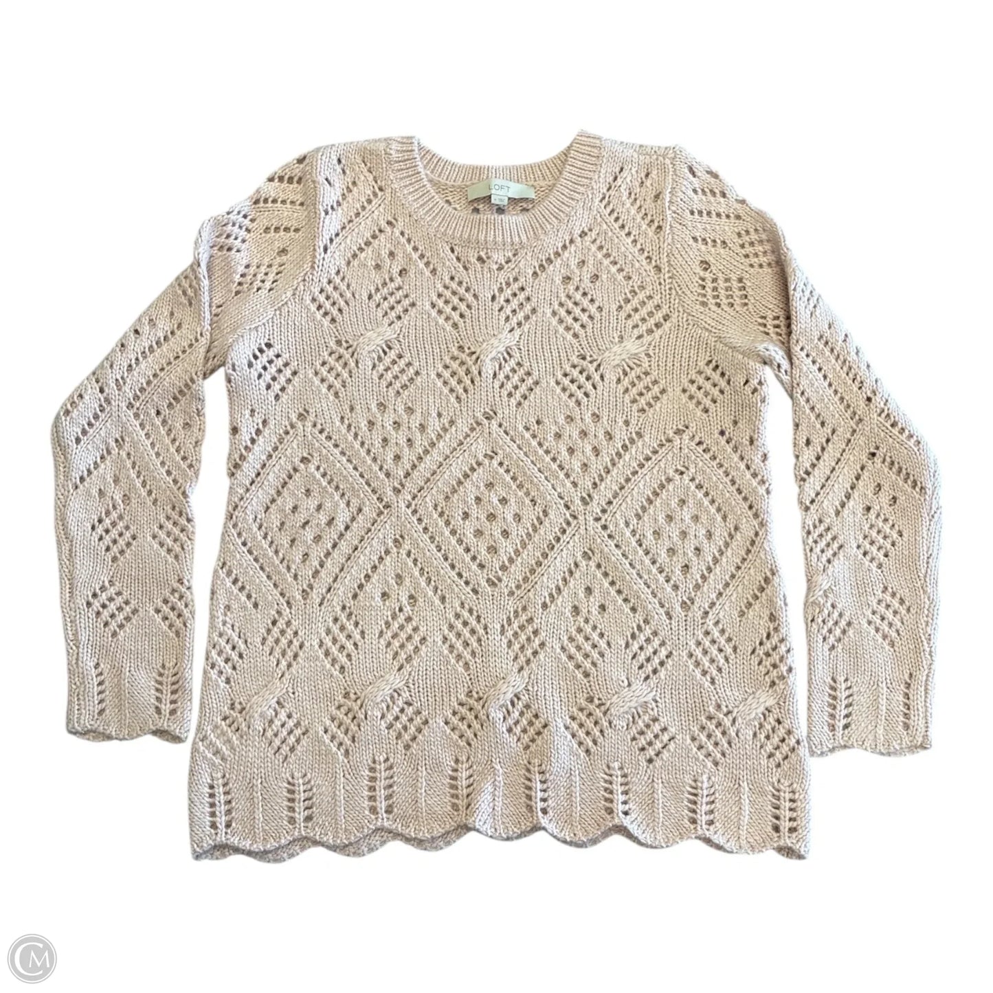 Sweater By Loft In Pink, Size: M
