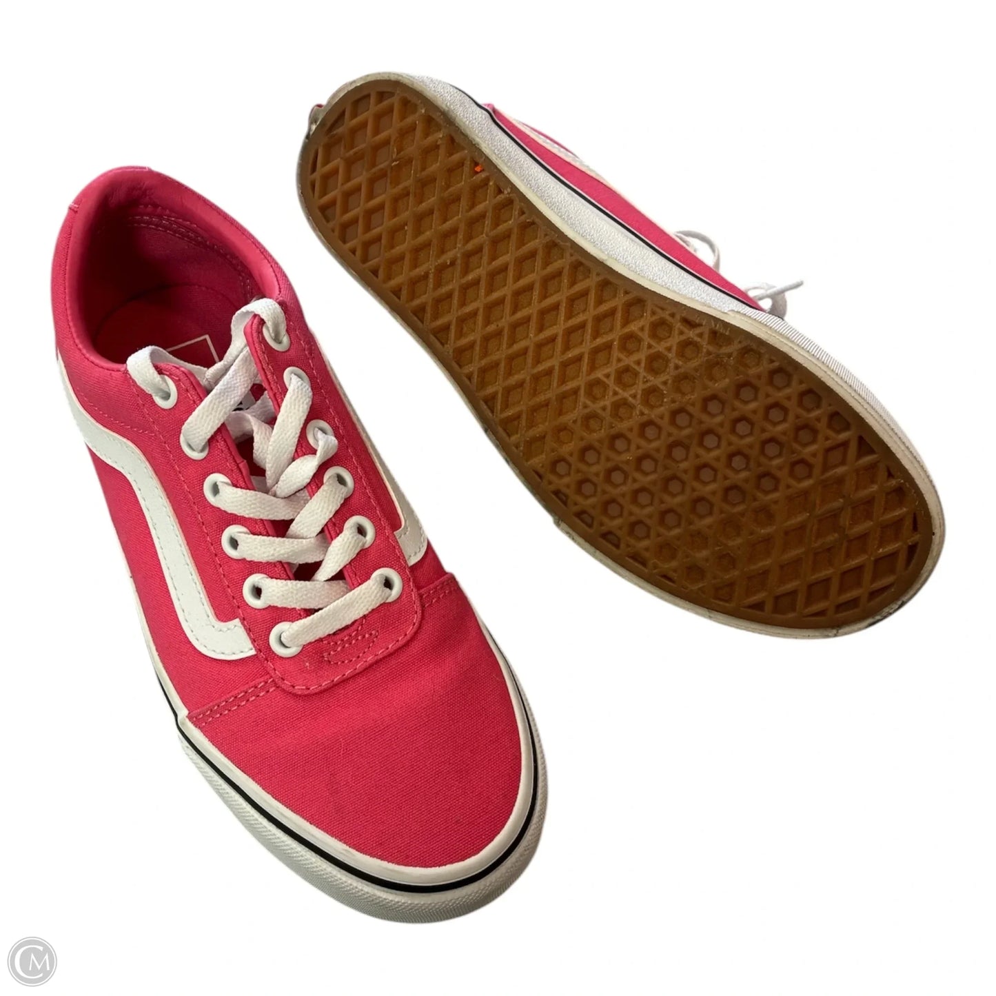 Shoes Sneakers By Vans In Pink, Size: 7