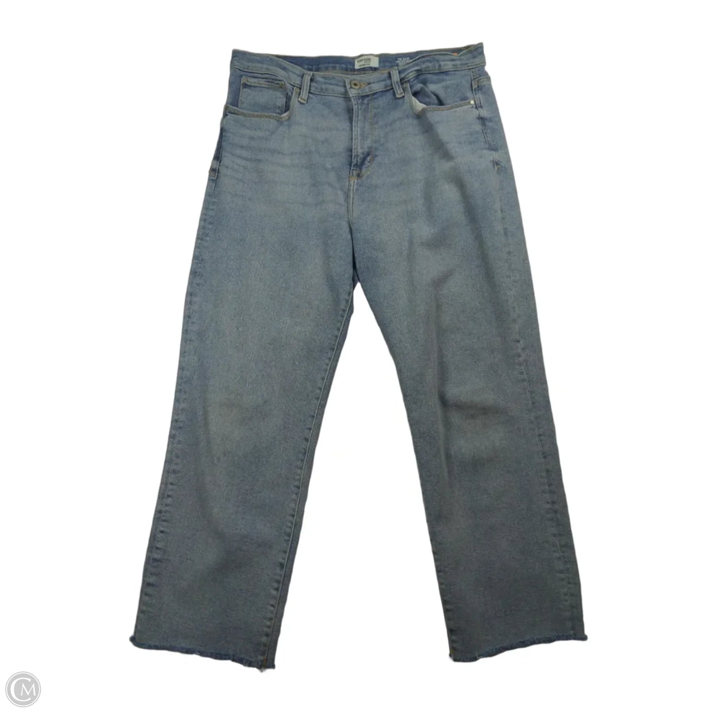 Jeans Wide Leg By Kensie In Blue, Size: 14