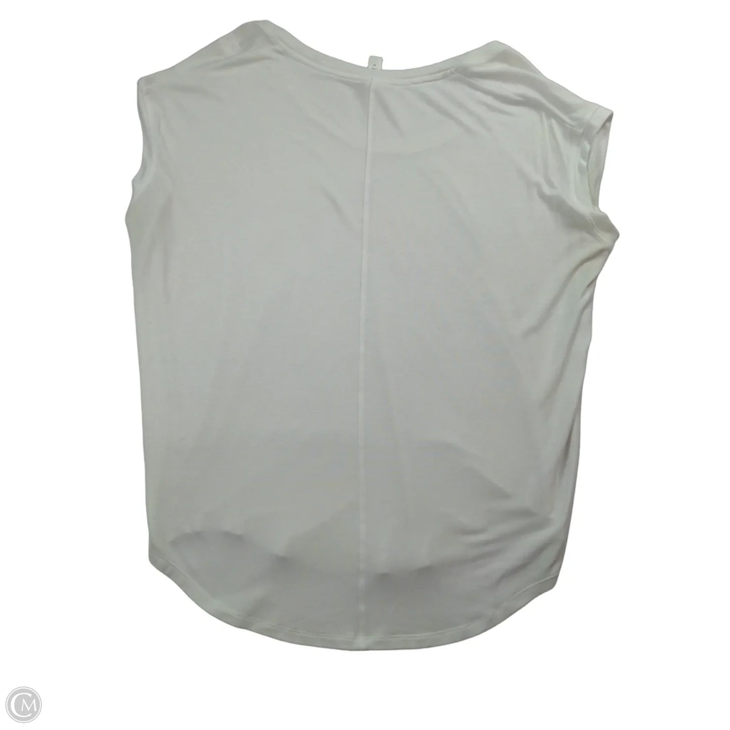 Top Short Sleeve By Athleta In White, Size: M