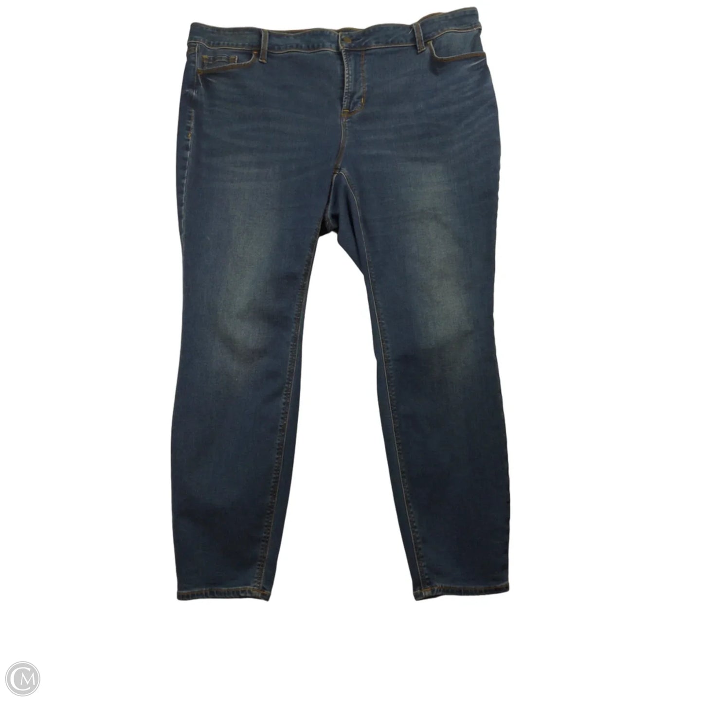 Jeans Skinny By Old Navy In Blue Denim, Size: 2x