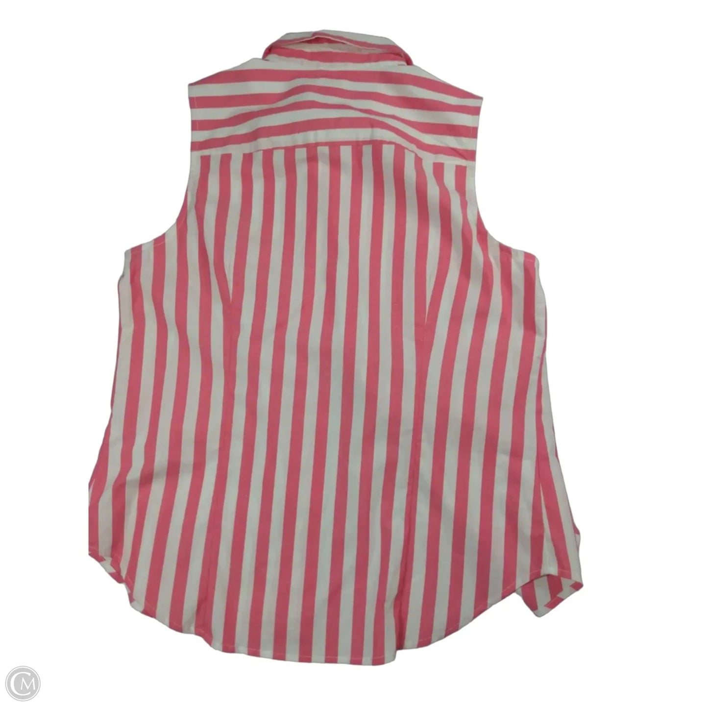 Top Sleeveless By J. Crew In Striped Pattern, Size: M