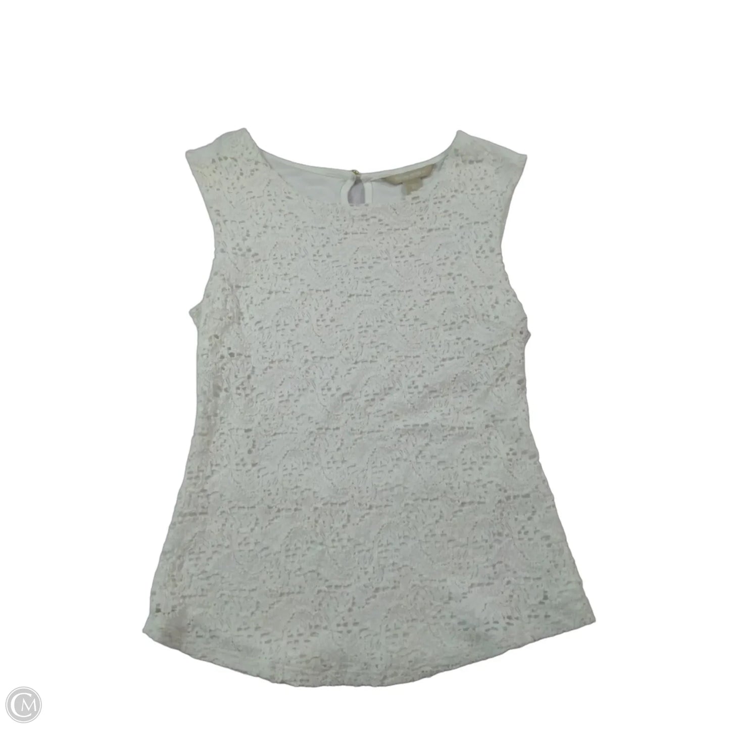 Top Sleeveless By Banana Republic In White, Size: Xs
